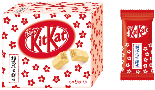 日本必買伴手禮KITKAT_奇巧巧克力_桔梗信玄餅風味