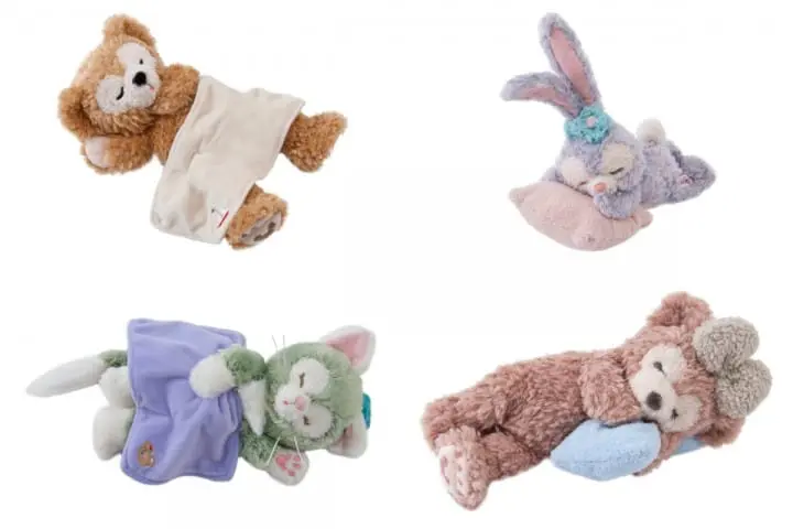 達菲與好朋友晚安系列商品a