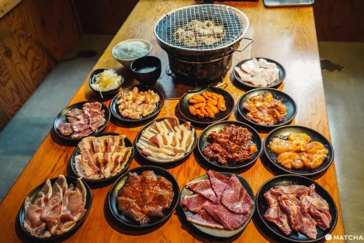 東京美食燒肉吃到飽_豪德寺ひゃくてん_吃到飽午餐方案