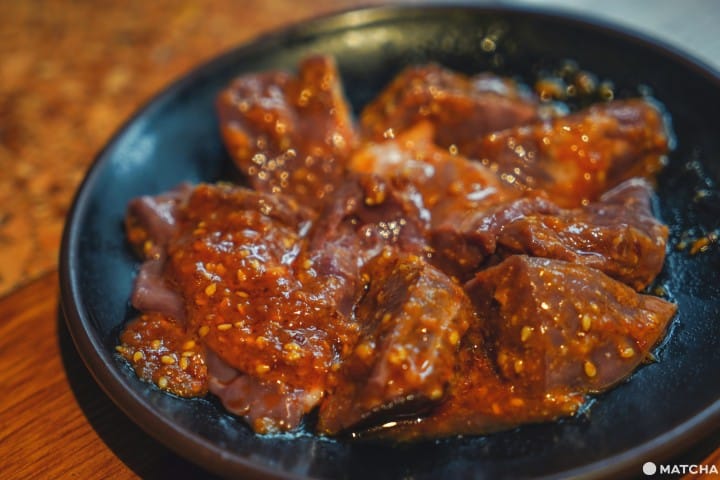东京美食烧肉吃到饱_豪德寺ひゃくてん_吃到饱午餐方案_猪心