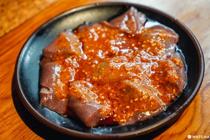 东京美食烧肉吃到饱_豪德寺ひゃくてん_吃到饱午餐方案_猪肝