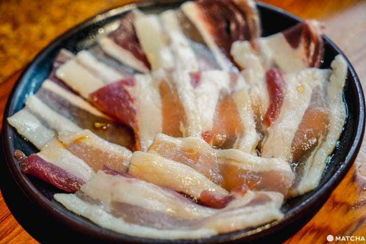 东京美食烧肉吃到饱_豪德寺ひゃくてん_吃到饱午餐方案_猪五花肉