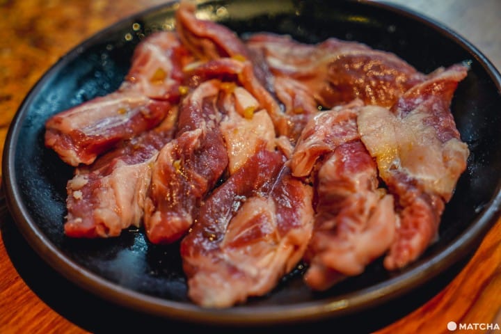 东京美食烧肉吃到饱_豪德寺ひゃくてん_吃到饱午餐方案_牛肋间肉