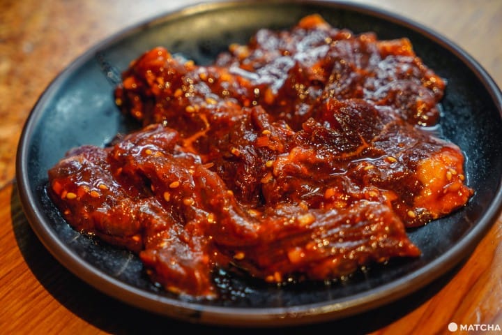 东京美食烧肉吃到饱_豪德寺ひゃくてん_吃到饱午餐方案_牛外横隔膜肉