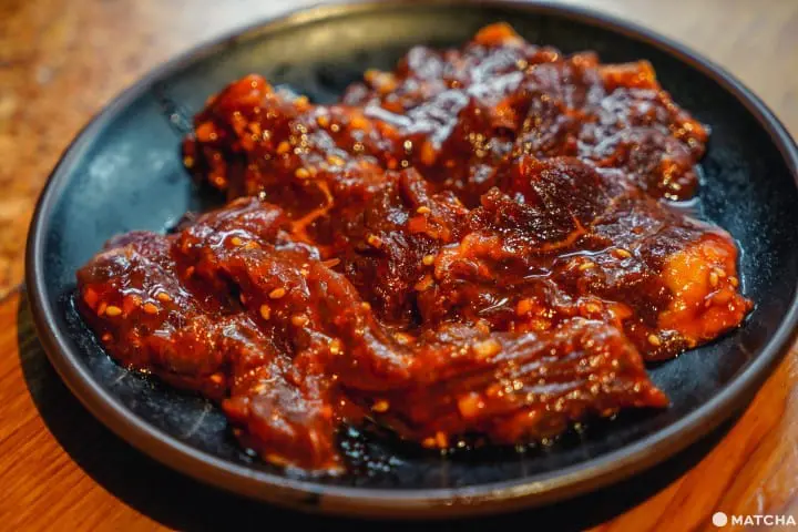 東京美食燒肉吃到飽_豪德寺ひゃくてん_吃到飽午餐方案_牛外橫隔膜肉