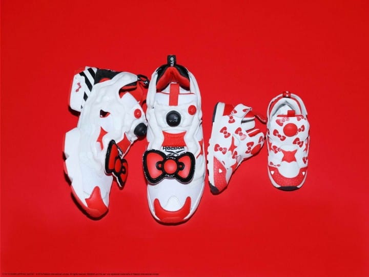 把蛋黄哥与Kitty“穿”上街头! Reebok与三丽鸥联名合作潮鞋