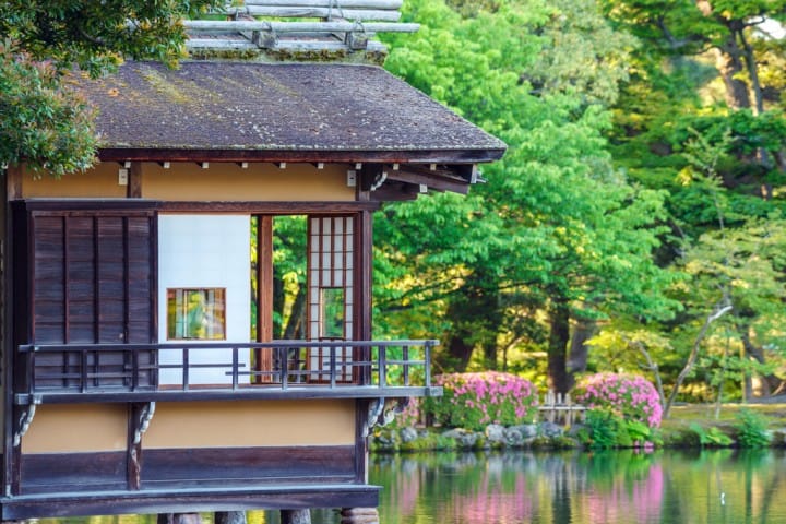 兼六園 瓢池