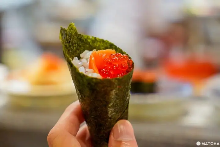 平祿壽司 鮭魚卵手捲