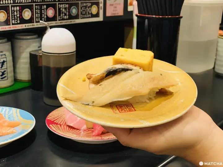 元祖壽司 穴子與鰻魚