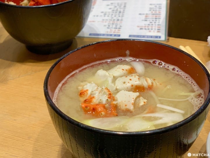 根室花まる螃蟹汤