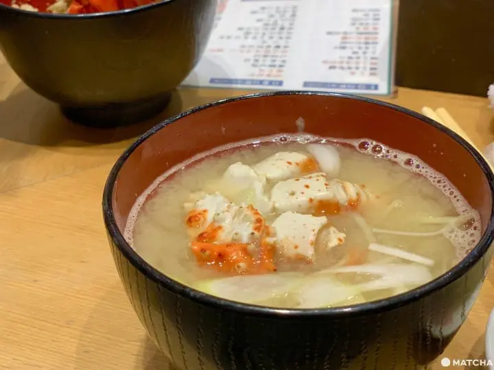 根室花まる 螃蟹湯