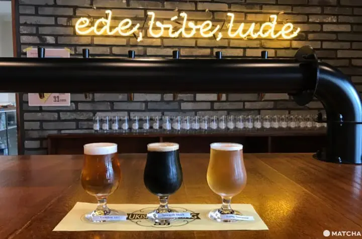 UKISIMA BREWING_飲み比べ