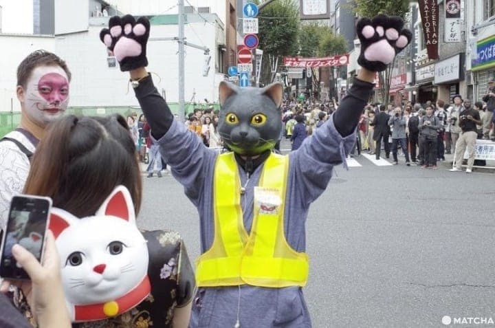 Kagurazaka Bakeneko Festival - Devenez un chat et rejoignez le défilé