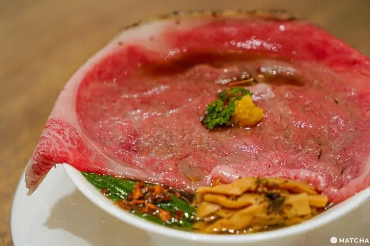 新宿美食_拉麵_MENSHO SAN FRANCISCO_A5等級黑毛和牛醬油拉麵