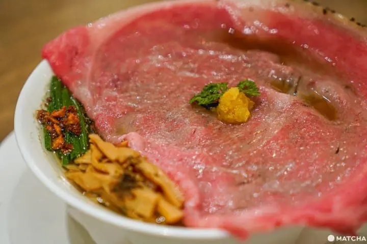 新宿美食_拉麵_MENSHO SAN FRANCISCO_A5等級黑毛和牛醬油拉麵