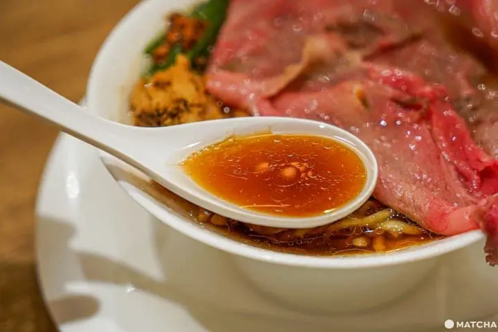 新宿美食_拉麵_MENSHO SAN FRANCISCO_A5等級黑毛和牛醬油拉麵