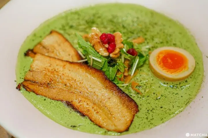 新宿美食_拉麵_MENSHO SAN FRANCISCO_抹茶雞白湯拉麵