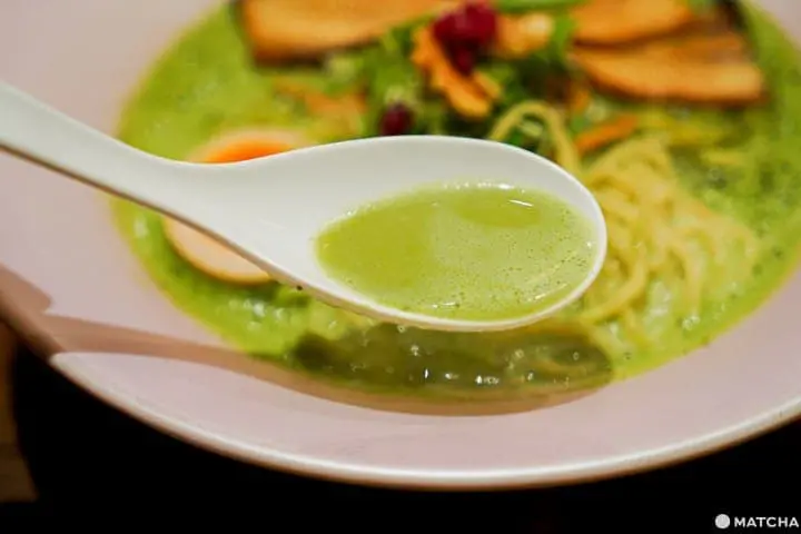 新宿美食_拉麵_MENSHO SAN FRANCISCO_抹茶雞白湯拉麵