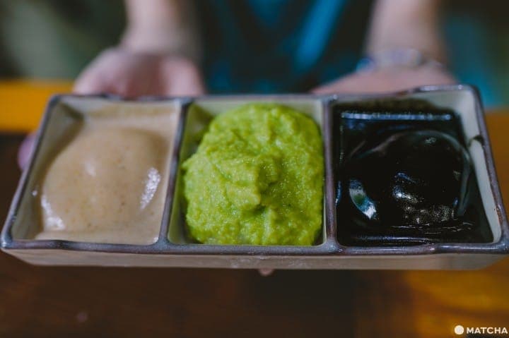 仙台美食_仙台甜點_毛豆泥_村上屋餅店_三色餅