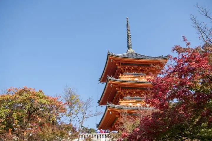 清水寺 三重塔