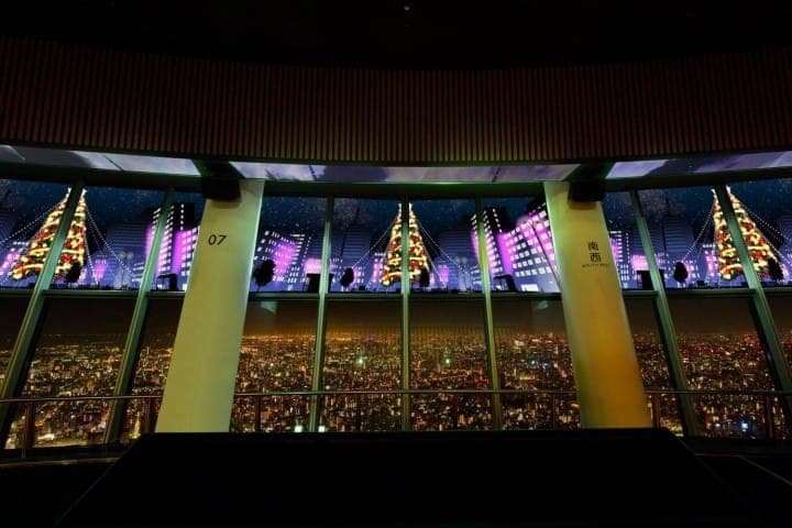 晴空塔圣诞灯饰SKYTREE2