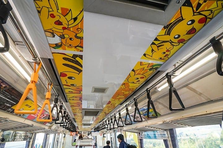 เข้าเมืองโตเกียวจากสนามบินฮาเนดะพร้อมเหล่าโปเกมอน ด้วยโตเกียวโมโนเรล (Pokemon Monorail)