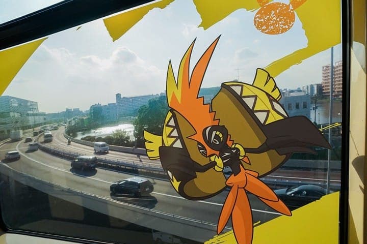 เข้าเมืองโตเกียวจากสนามบินฮาเนดะพร้อมเหล่าโปเกมอน ด้วยโตเกียวโมโนเรล (Pokemon Monorail)