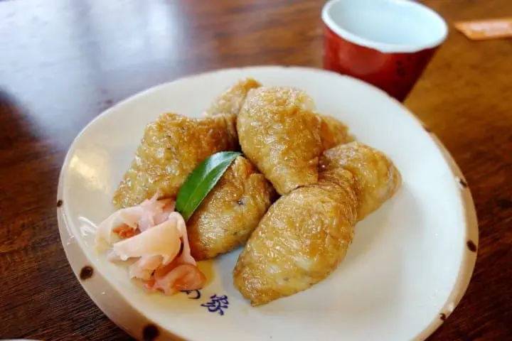 祢ざめ家　豆皮壽司