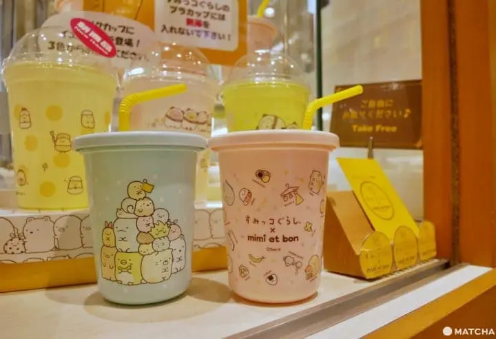 角落小夥伴東京店飲料杯