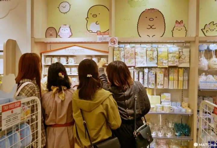 角落小夥伴東京店女孩們