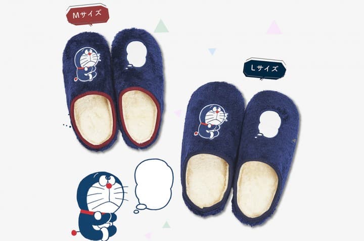 多啦A梦日本邮局限定商品家居鞋