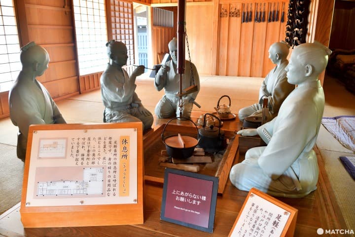 箱根关所足轻番所假人