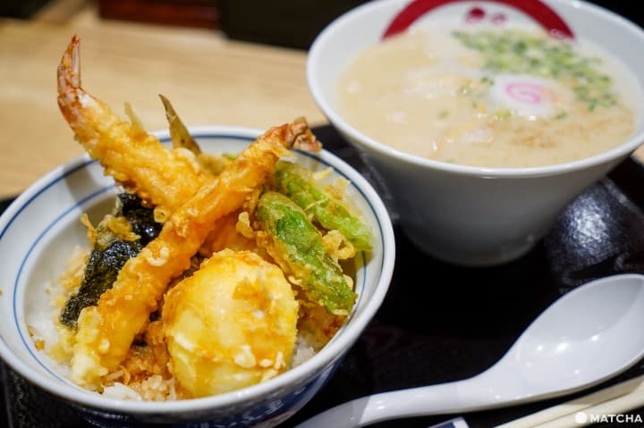 東京美食_天丼_天婦羅定食_銀座ハゲ天