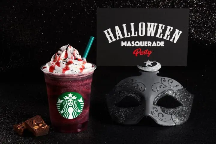 Starbucks Japan Halloween 2019 - Red Night And Dark Night Frappuccino