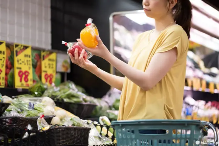 vegan super market in japan