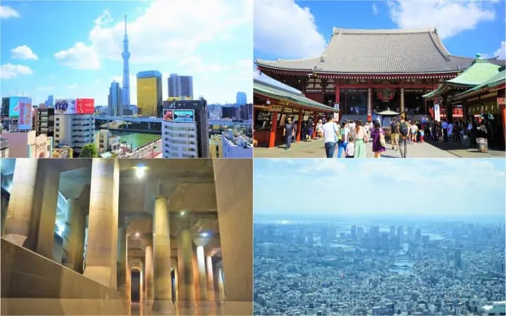Tokyo's Architectural Marvels! TOKYO SKYTREE, Sensoji Temple, And More