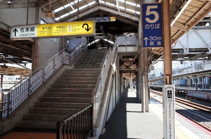 觀光列車月台2