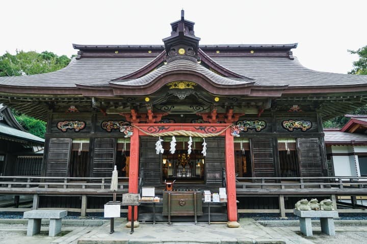 大洗磯前神社 _拜殿