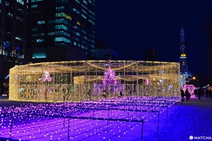 北海道冬季2大代表活动登场! 【白色圣诞灯饰节&札幌雪祭】体验雪国浪漫