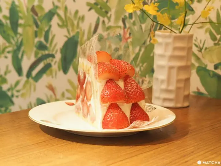 果実園リーベル 目黒店草莓蛋糕頗面