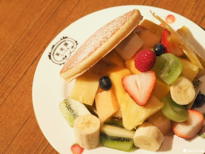 果実園リーベル 目黒店 綜合水果鬆餅