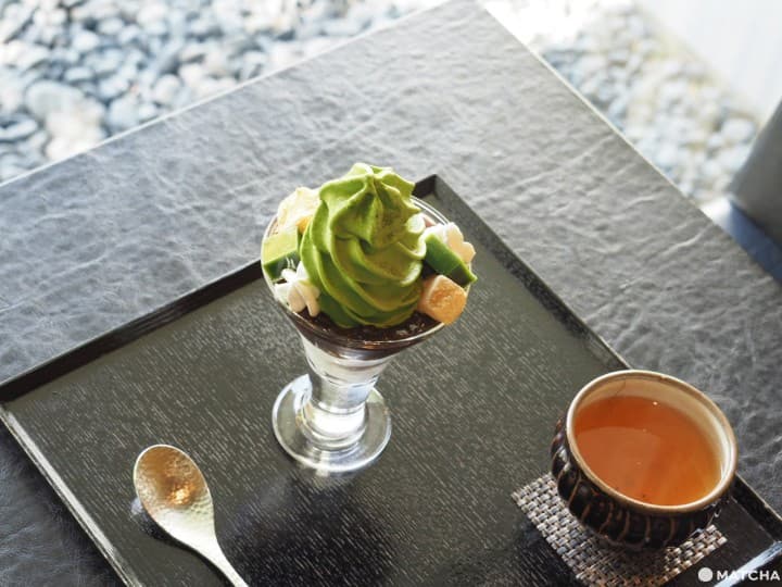 中嶋農法抹茶百匯聖代 壽月堂 焙茶