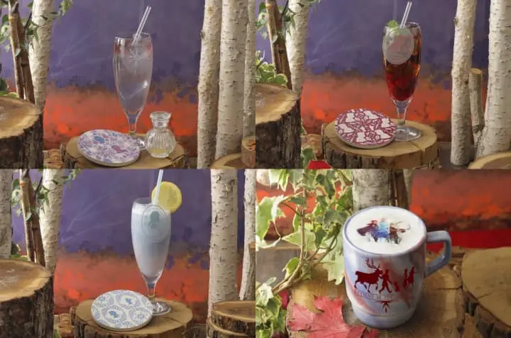 冰雪奇緣2 主題咖啡廳飲品