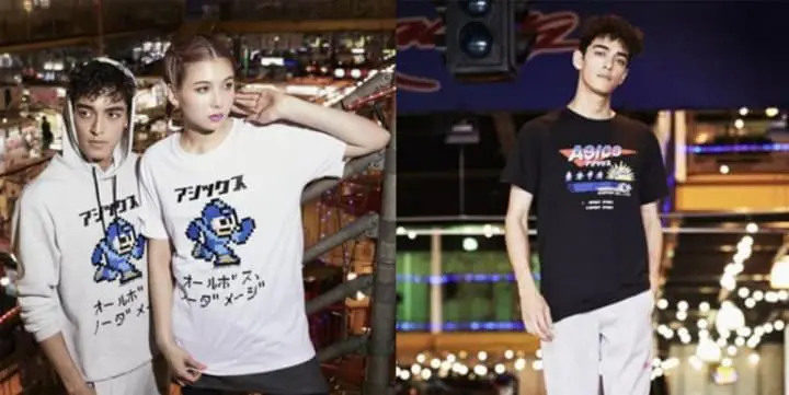 จัดการเหล่าหุ่นยนต์ตัวร้ายด้วยรองเท้า ASICSxROCKMAN ลวดลาย 8 bit