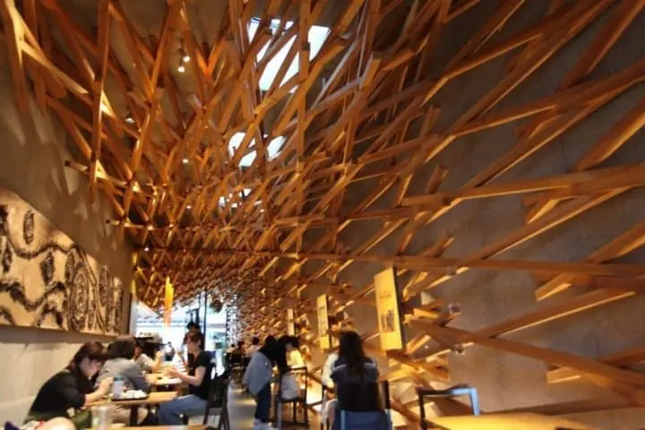 福岡太宰府天滿宮店 星巴克 隈研吾