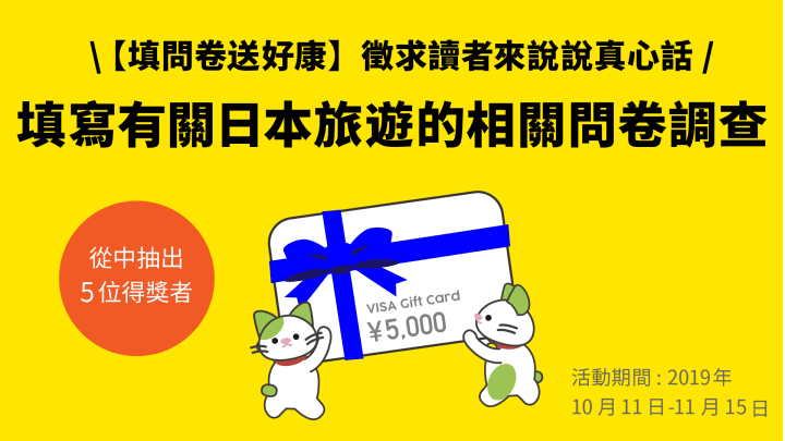 【填問卷送好康】徵求讀者來說說真心話