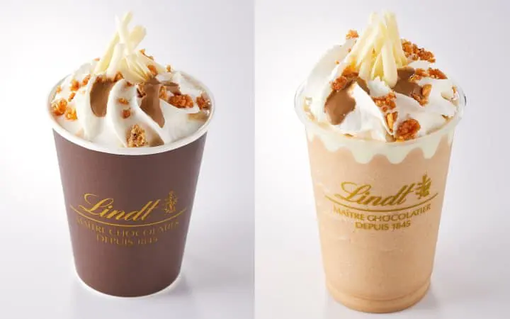 Lindt Japan - Six Different Chocolate Mocha Beverages For Every Taste