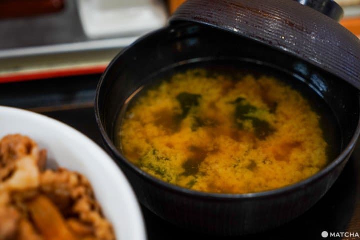 東京美食_松屋_味噌湯