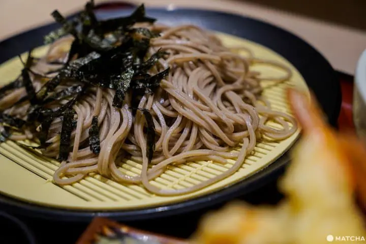 東京美食_松屋_天松_天婦羅蕎麥麵