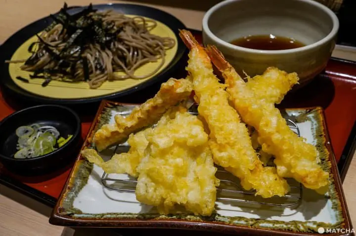 東京美食_松屋_天松_天婦羅蕎麥麵